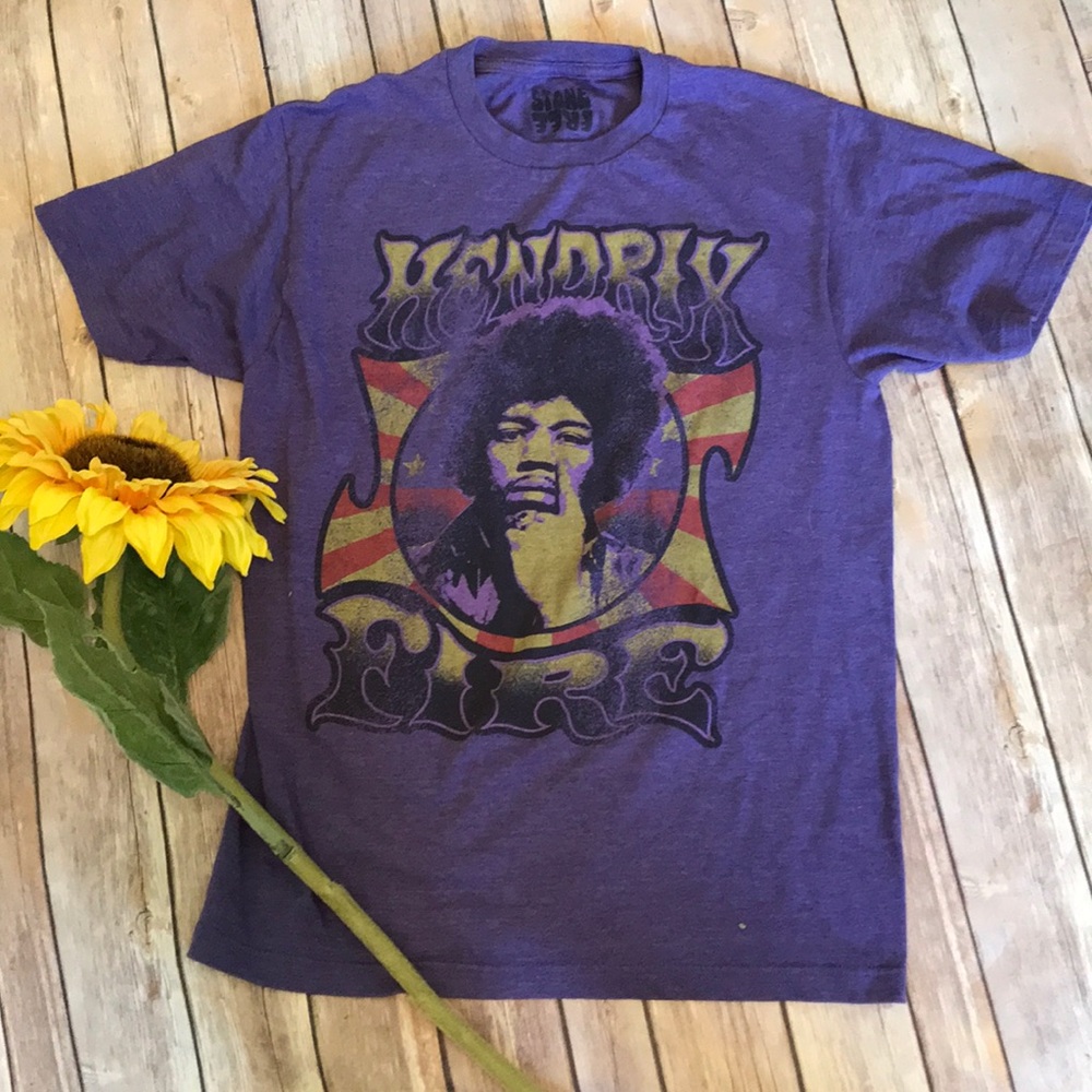 Jimi Hendrix tee shirt graphic tee rock n roll